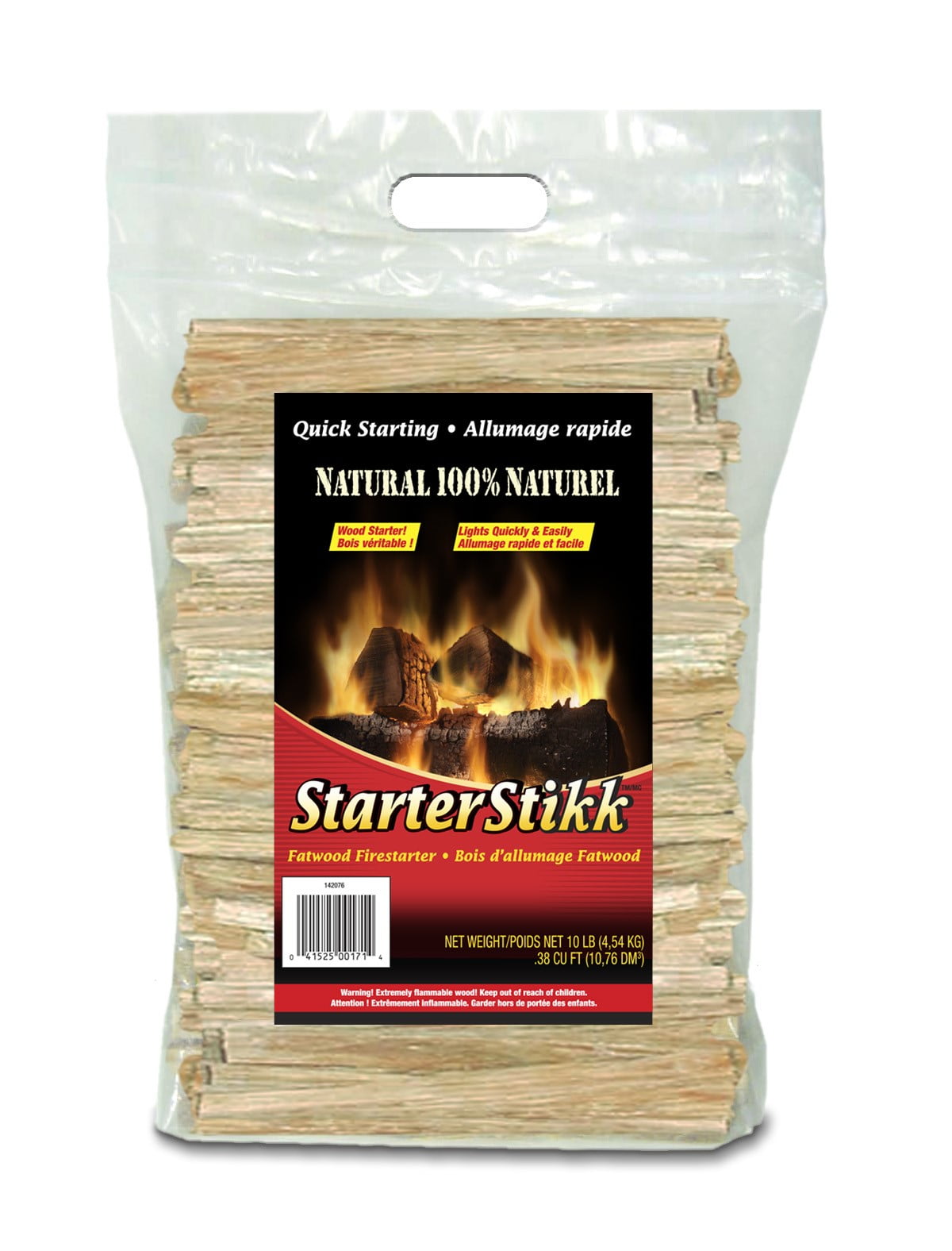 Pine Mountain StarterStikk Fatwood 10 Lb. Firestarting Stick Walmart