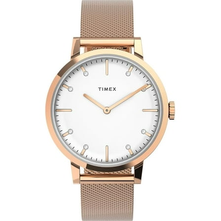 Timex Midtown Rose Gold-Tone Ladies Watch