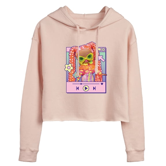 LOL OMG! Fashion Dolls - Play Dazzle Music - Juniors Cropped Pullover Hoodie