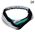 thumbnail image 2 of Turban pour Femmes Bande pour Cheveux Respirante Absorbante Bandeau Floral pour Cheveux Bandeau de Course, 2 of 10