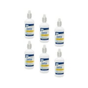 6 Pack QC Saline Nasal Relief Moisturizing Spray 1.5 Oz (Compare to OCEAN) Each