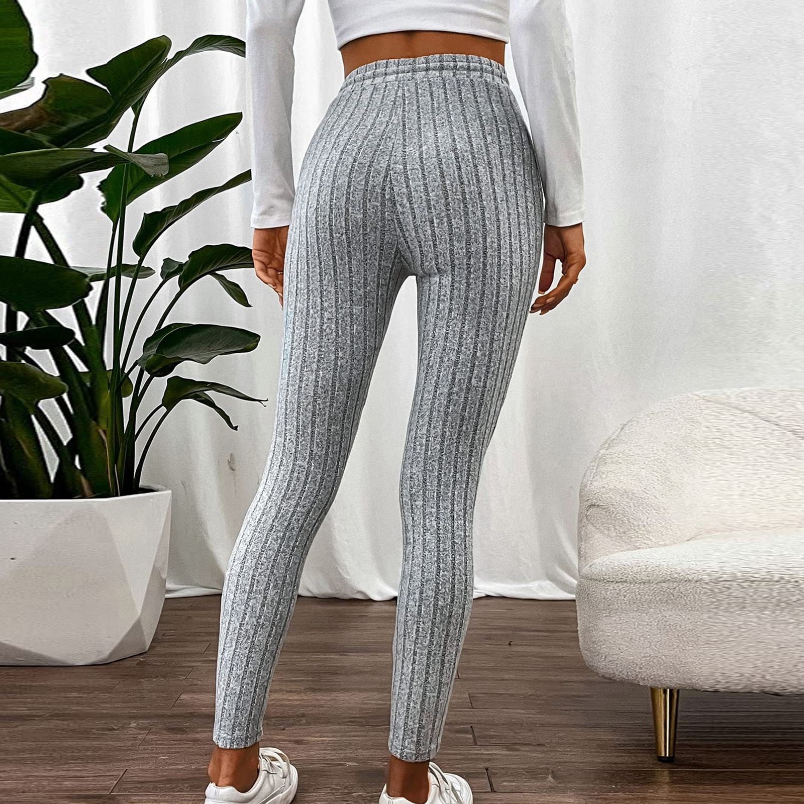 Women's Winter High Waisted Breathable Yoga Pants Stretchy Fitness Leggings With Pockets For Running Gym & Daily Wear Trousers plus Size Wide Leg Linen Pants Jumpsuits Women plus Size plus Size