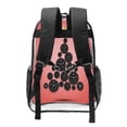thumbnail image 2 of Gaeub Happy New Year Print Clear Backpack ,Clear Transparent Backpack, PVC Bag with Side Pockets,for Concert, Beach, Work, Travel & Sporting, 2 of 7