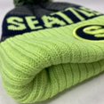 thumbnail image 4 of COUVER Unisex US City Name Embroidered Beanie, Seattle / Lime, One Size, 1pc., 4 of 7