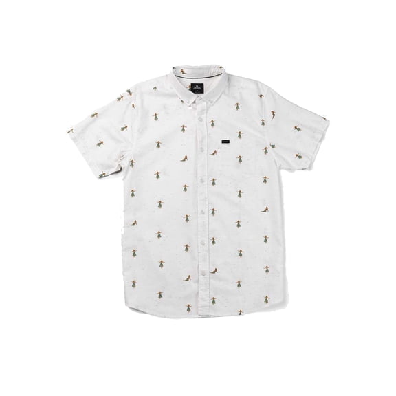 Hula Breach Short Sleeve Shirt [Off White]
