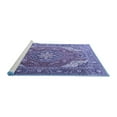 thumbnail image 2 of Ahgly Company Machine Washable Indoor Rectangle Persian Blue Traditional Area Rugs, 2' x 5', 2 of 4