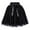 black, variant on Long Pleated Skirts For Women Plus Size Gauze Short Skirt Adult Tutu Dancing Skirt