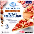 thumbnail image 1 of Great Value Thin & Crispy 4 Meat Pizza, 390 g, 1 of 4