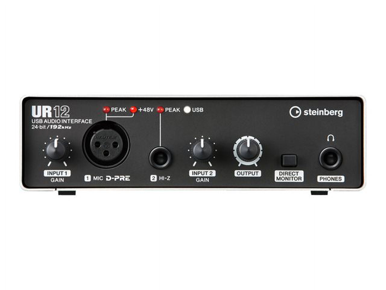 【美品】steinberge UR12 Steinberg UR Series UR12 - Audio interface - 24-bit - 192