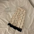 thumbnail image 4 of Pijamas finos de seda de hielo de alta gama de Corea para verano, cárdigans estampados, ropa de casa, ropa de estar a la moda, pijamas de seda para mujeres jóvenes., 4 of 6