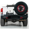 thumbnail image 6 of Vijay Front Rear Bumper with Spare Tire Frame fits 2005-2015 Toyota Tacoma(Black Texture), 6 of 10