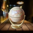 thumbnail image 4 of Vintage English Edition Globe World Map Earth Globes with Base Decoration, 4 of 6