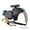 black, variant on Double Dog Leash, Tangle-Free Retractable Dual Dog Leash For 2 Dogs, 360° Swivel With Individual Brake, Hands-Free Waist Belt With LED Light For Small Medium Dogs Under 50 Lbs Each