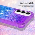 thumbnail image 3 of Funda para Samsung Galaxy A55 5G Transparente con Brillos Carcasa Protectora Antigolpes con Glitter Brillante, 3 of 5