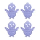 thumbnail image 2 of Bolsas portacubiertos con forma de pollo de Pascua | Juego de 4 piezas para decorar la mesa de Pascua | Fundas de tela reutilizables para cuchillos, tenedores y cucharas | Accesorios para banquetes, 2 of 6