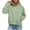 Light Green, variant on QTSHPN Zip up Sweatshirt Women Collared Long Sleeve Oversized Crewneck Jacket Style Pullover with Full Zipper for Fall Fashion Outfits Women's Sweatshirts Black XXL