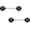 Black, variant on 2PCS 316L Surgical Steel 14G Nipple Ring CZ Crystal Front Facing Gems Nipple Barbell Bar 12mm 1/2 Inch