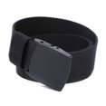 thumbnail image 4 of stanreset Men Boys Canvas Breathable Tactical Waist Belt with Plastic Buckle Solid Waist Strap Belts Rescue Rope Band, 4 of 9