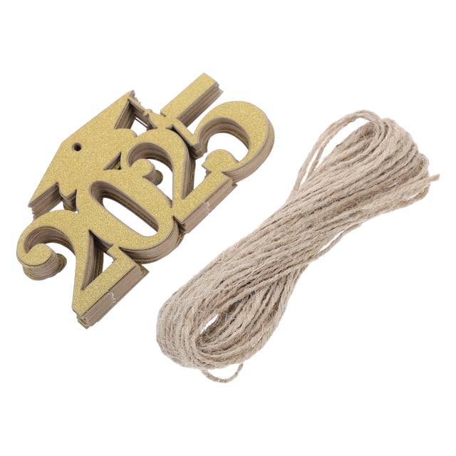 Greenadscape 30Pcs Double Sided Golden Graduation Cap Cutout Decorations for 2025 Grad Party Table Decor