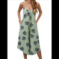 thumbnail image 2 of Vestidos Bohemios Tipo Mameluco para Mujer, Ropa Extravagante, Ropa Hippie, Conjunto Elegante de una Pieza. Verde M, 2 of 7