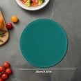thumbnail image 3 of Verdsylv Silicone Circular Insulation Mat – A Heat-Resistant Pot Mat for Your Dining Table with a Non-Slip Surface that is Easy to Clean,7.87", 3 of 7