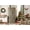 Pastoral Gray, variant on Farmhouse Tall Pantry Cabinet with Barn Doors – Adjustable Shelves and Drawers – Freestanding Storage Hutch for Kitchen, Dining Room, or Living Room – Pastoral Gray Color