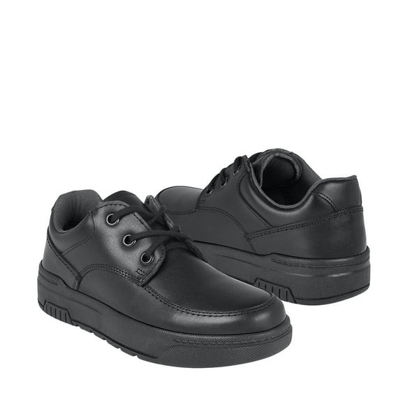 ZAPATOS ESCOLARES NIÑO ROKINO 2131 PIEL NEGRO 18-21