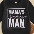 thumbnail image 5 of NOLDARES Kids Toddler Boy Clothes 2 Piece Long Sleeve Print Pattern T-Shirt Jogger Pants Warm Fall Winter Outfits Set Size:6-12 M,Black, 5 of 7