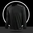 thumbnail image 2 of Plus Size Tees Shirts For Mens Ultra Soft Athletic Stretch T-Shirt Scooped Neck Tees Long Sleeve T Shirts Loose Fit Textured Tunic Blouses Trends Lightweight T-Shirts Golf Gym Outfits 2025, 2 of 7