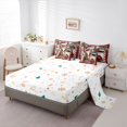 thumbnail image 5 of Homewish Farmhouse Horse Twin Bedding Sets 7-Piece for Female Men Teens,Geometric Plaid Bedding Comforter Set Microfiber,Merry Christmas Breathable Sheet Sets,Super Cozy Room Decor,Reversible, 5 of 8
