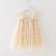 thumbnail image 2 of Odeerbi Niñas Verano Floral Tul Tutu Vestido Tank Vestido Cake Puffy Vestido Sin Mangas Tirante Malla Vestido de Sol, 2 of 5