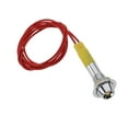 thumbnail image 1 of Lampe d'Avertissement Indicateur de Signal Métallique LED 12V 6mm 4/1 Pouces Jaune, 1 of 8