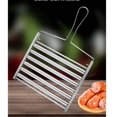 thumbnail image 4 of Antqov Stainless Steel Hot Dog Rack Sausages Rack Grill Rack Hot Dog Barbecue Rack Sausages Roller Rack, Home Accessories, 4 of 9