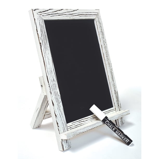 Letrero de pizarra Better Office Products enmarcado 9,5 x 14 cm