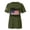 Blackish Green, variant on MEICHEN Womens 250th Anniversary Freedom Tops Usa Flag Printed Short Sleeve Blouses Summer Cotton Relaxed Fit Graphic Tees 4th of July Tshirts