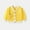 Yellow, variant on FamilyThread Children's Button-up Cardigan with V-Neck Cotton Knit Solid Sweater Casual Outerwear For 3-9Y