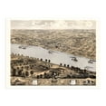 thumbnail image 6 of 1869 Jefferson City Missouri Map - Vintage Jefferson City Wall Art - Old Jefferson City Map - Historic Bird's Eye View of Jefferson City MO Poster, 6 of 8