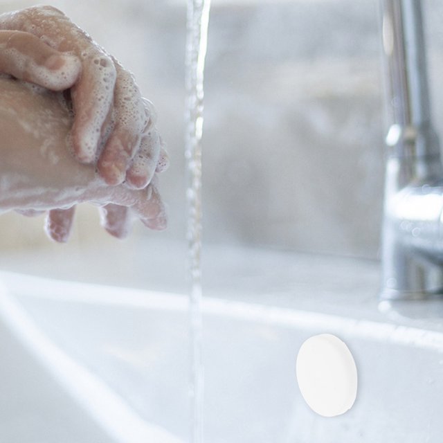 Houderco 20Ud Cubierta Redonda Para Rebosadero Uso Práctico En Lavabos Y Bañeras