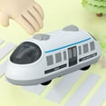 thumbnail image 6 of Gifts for Kids! Fwttom Toy Cars, Children's Double-Pull High-Speed Rail Train Toy Train Emu Model Simulation Car, 6 of 7