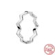 thumbnail image 1 of Anillos de plata de ley 100% 925 auténtica para mujer, corona, corazón, flor, ala, circonita transparente, brillante, Pantaro CZ, joyería de aniversario, 1 of 4