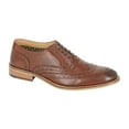 thumbnail image 1 of Roamers Mens Conker Leather Brogues, 1 of 3