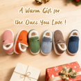 thumbnail image 6 of Drecage Womens Fuzzy Slippers Mens, Fleece Lined House Slipper for Ladies, Extra Plush Warm Indoor Outdoor Slippers with Heel Cover & Anti-slip Sole, Cozy Memory Foam Home Shoes, 6 of 11