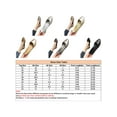 thumbnail image 2 of SIMANLAN Women's Dress Shoe Comfort Flat Shoes Non-slip Flats Ladies Anti-Slip Slip-Ons Women Soft Sole Ballet Gold 6, 2 of 4
