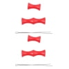 thumbnail image 1 of CSChome Bow Finger Protection Bowstring Finger Savers - 2 Pairs Soft Silicone Recurve Finger Guard Fast Rebound Positioning, 1 of 7