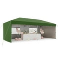 thumbnail image 2 of Telyswee 10x20FT Pop Up Canopy Tent, Folding Tent Shelter with 4 Removable Sidewalls, Easy Setup Outdoor Canopy, Height Adjustable Shelter Gazebos, 2 of 6