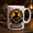 Black, variant on Miner Mug Personalized Name Gift, Coal Miner Coffee Cup for Dad Husband Coworker