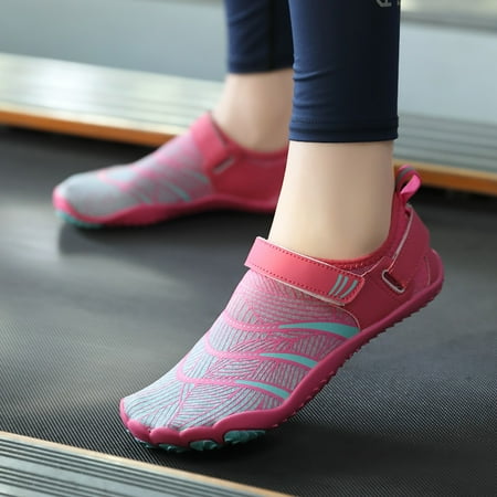 XDDST Womens Flats Comfortable Dressy Suxi Shoes Women s Breathable Swimming and Diving Shoes Wading Five Finger Jumping Rope Shoes Quick Drying Beach Shoes Couple Style