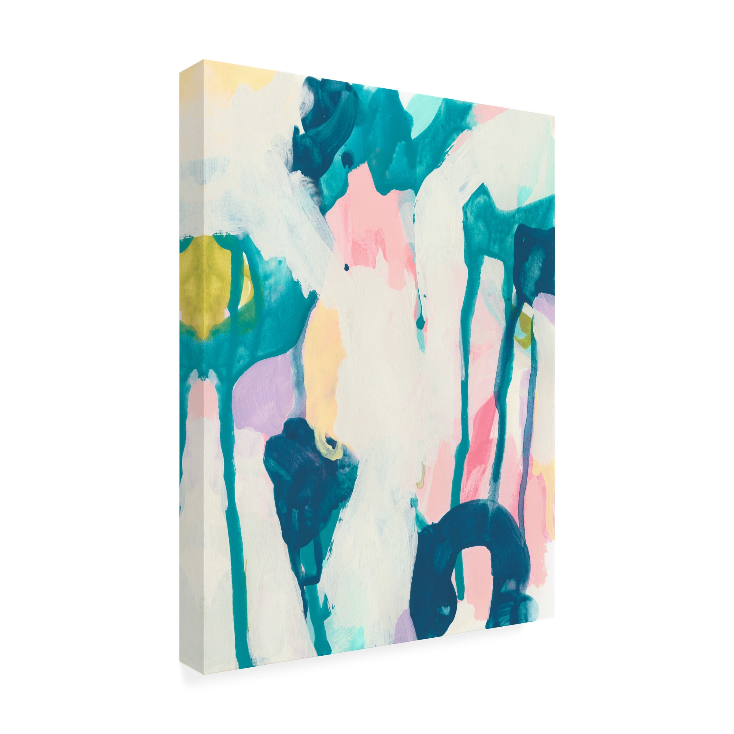 June Erica Vess 'Bright Vibe II' Canvas Art