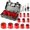 17 Pcs Hole Saw Kit, variant on 6 Inch/152mm Hole ,Bi-Metal Hole Max Depth 1-1/2inch(40mm) with 1 Arbor,2 Drill Bit Cornhole Plastic Drywall Boards Fiberboard