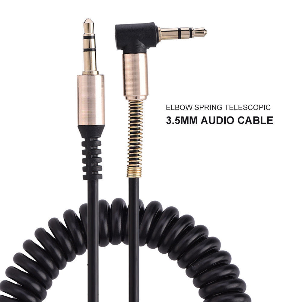 3.5mm Stereo Audio male Plug Gold Plated with Spring 